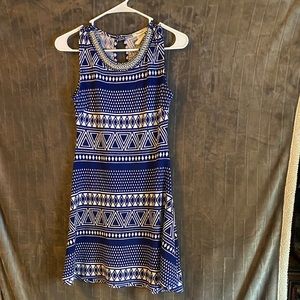 Sleeveless U Neck Dress